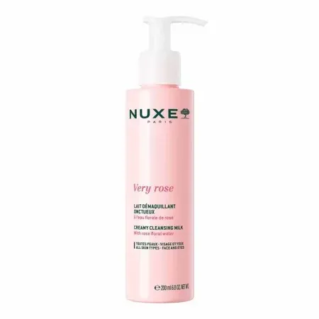Nuxe Very Rose Lait Démaquillant Onctueux 200ml - Univers Pharmacie