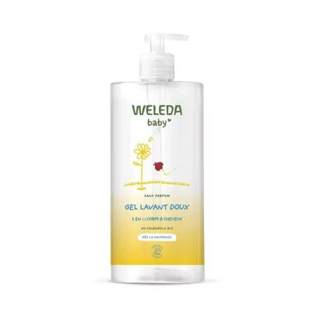 Weleda Baby Gel Lavant Doux Sans Parfum 750ml - Univers Pharmacie