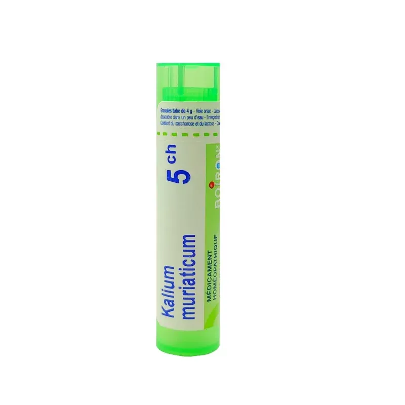 Boiron Kalium Muriaticum 5ch tube granules - Univers Pharmacie