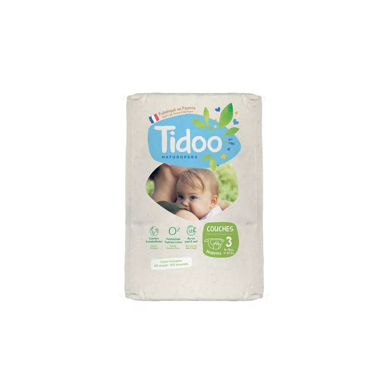 Tidoo Couches Taille 3 4-9kg X56 - Univers Pharmacie