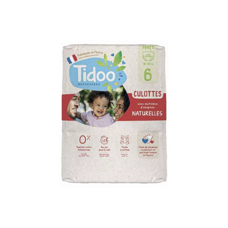 Tidoo Culottes Taille 6 16-30kg X26 - Univers Pharmacie