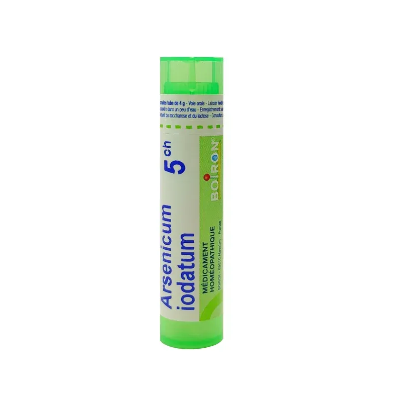 Boiron Arsenicum Iodatum 5ch tube granules - Univers Pharmacie