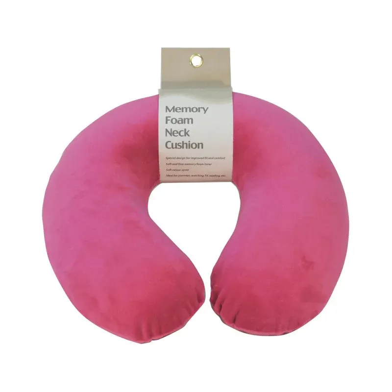 Aidapt Coussin de Nuque à Mémoire de Forme Rose - Univers Pharmacie