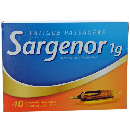 Sargenor 1g boite de 40 ampoules