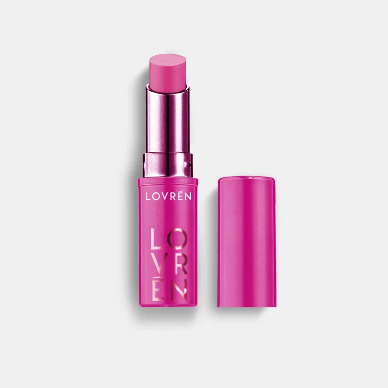 Lovrén Stick à lèvres Baume Couleur Boost LB3 Fuschia 3,5g - Univers Pharmacie