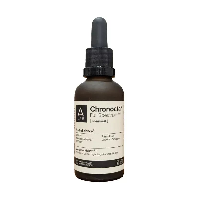 A-Lab Chronocta Full Spectrum Sommeil 50ml - Univers Pharmacie