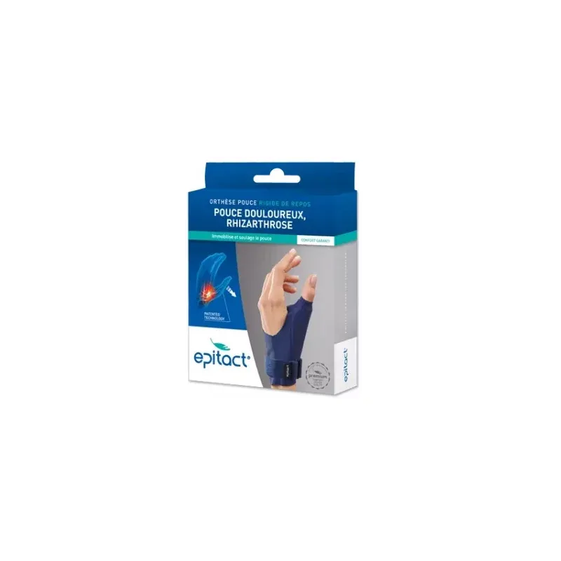 Epitact Orthèse Pouce Douloureux Rhizarthrose Gauche Taille M - Univers Pharmacie