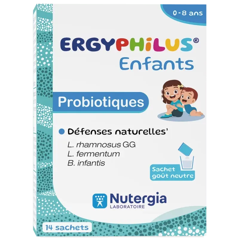 Nutergia ErgyPhilus Enfants 14 sachets - Univers Pharmacie