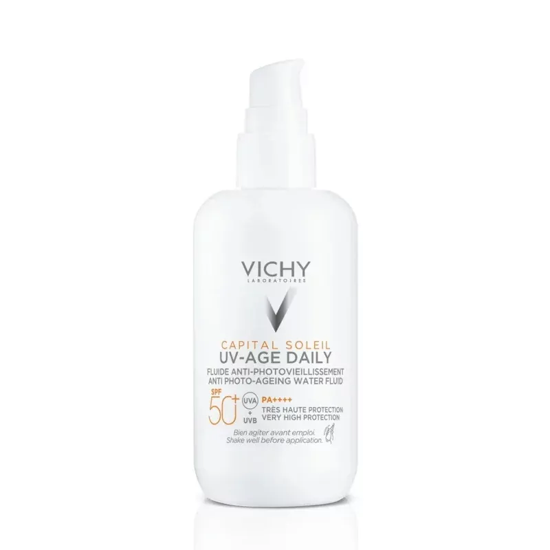 Vichy Capital Soleil UV-Age Daily SPF50+ Fluide Anti-photovieillissement 80ml - Univers Pharmacie