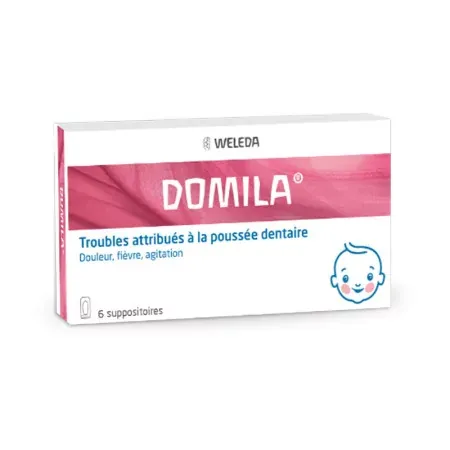 Weleda Domila 6 suppositoires - Univers Pharmacie