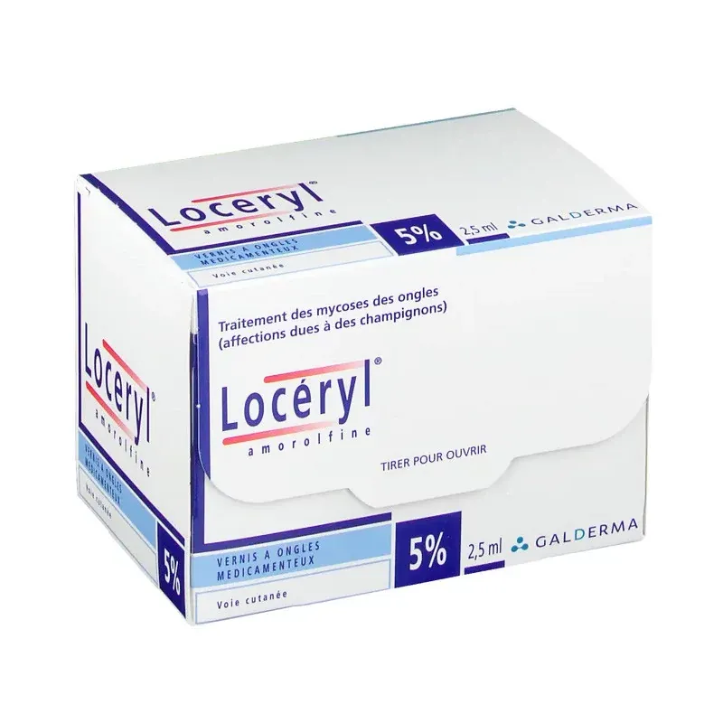 Loceryl Amorolfine 5% Vernis à Ongles 2,5ml - Univers Pharmacie