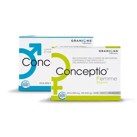 Granions Conceptio Homme + Femme - Univers Pharmacie