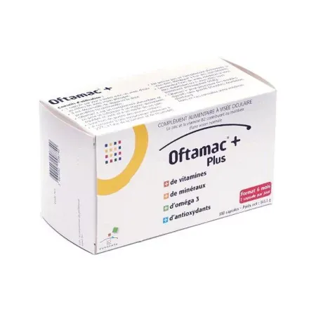Oftamac Plus 180 capsules - Univers Pharmacie