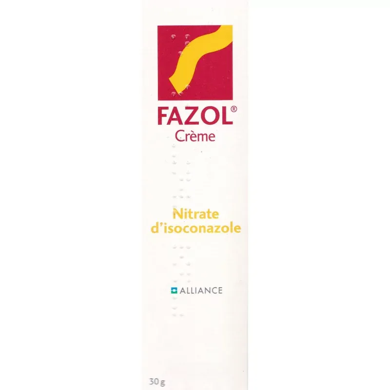 Fazol Crème Nitrate d'Isoconazole 30g - Univers Pharmacie