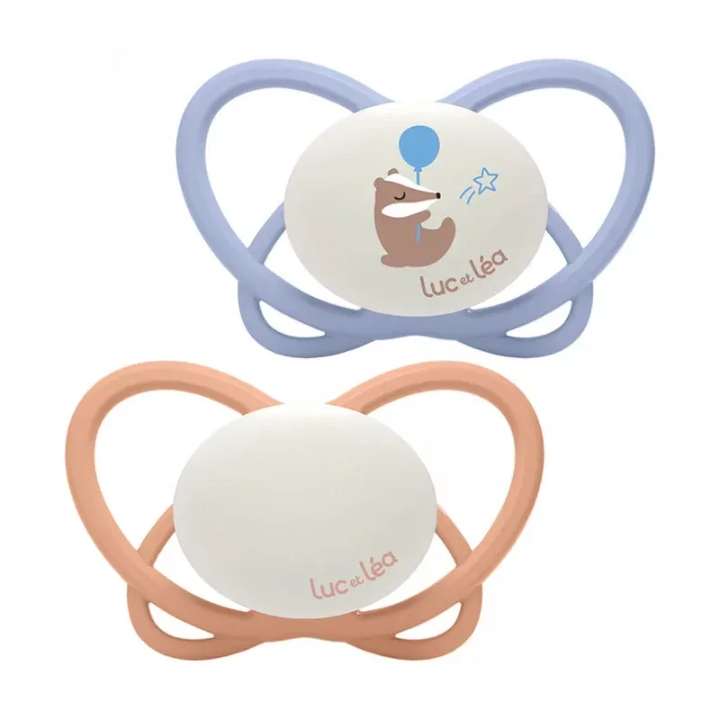 Luc et Léa Physio Nuit Sucette 6-18m X2 - Univers Pharmacie