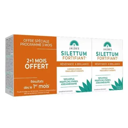 Jaldes Silettum Fortifiant 3X60 comprimés - Univers Pharmacie