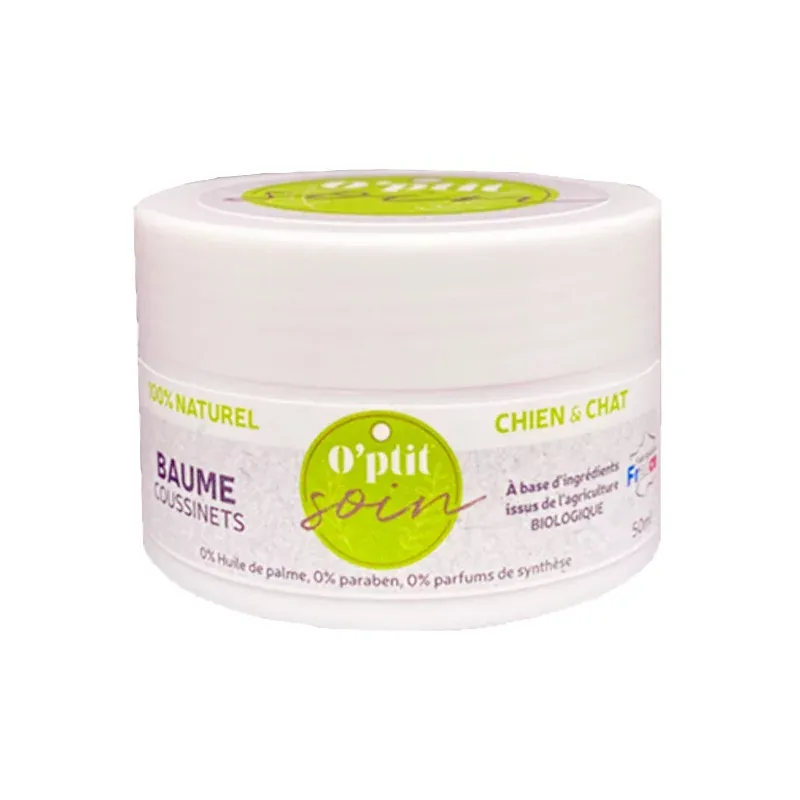 O'ptit Soin Baume Coussinets Chien et Chat 50ml - Univers Pharmacie O'ptit Soin Baume Coussinets Chien et Chat 50ml - Univers Pharmacie