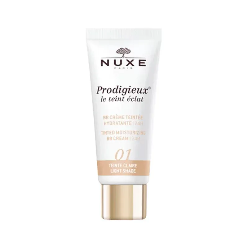Nuxe Prodigieux Le Teint Eclat BB Crème Teintée Hydratante 01 Teinte Claire 30ml