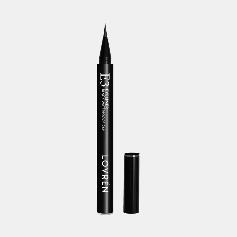 Lovrén E3 Eyeliner Noir Waterproof 24H - Univers Pharmacie