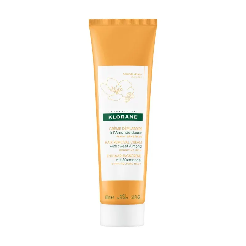 Klorane Crème Dépilatoire à l'Amande Douce 150ml - Univers Pharmacie