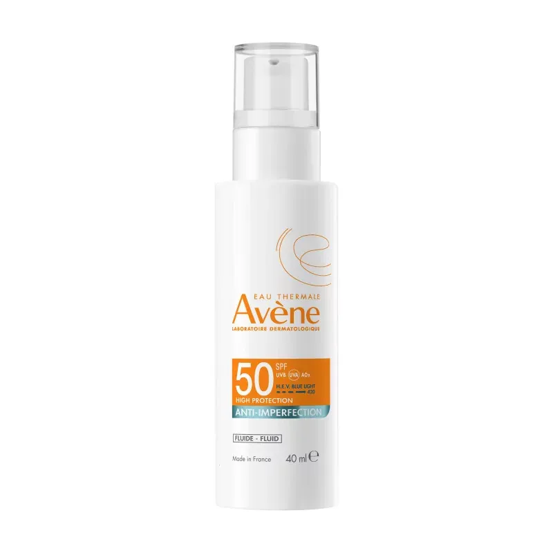 Avène Fluide SPF50 Anti-imperfection 40ml - Univers Phamacie