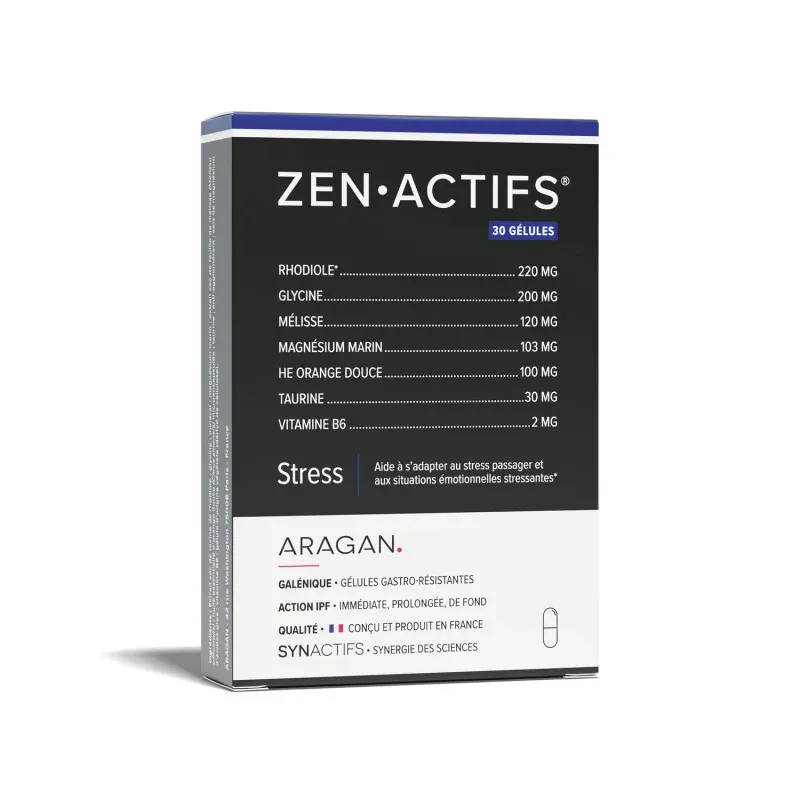 SynActifs ZenActifs 30 gélules - Univers Pharmacie