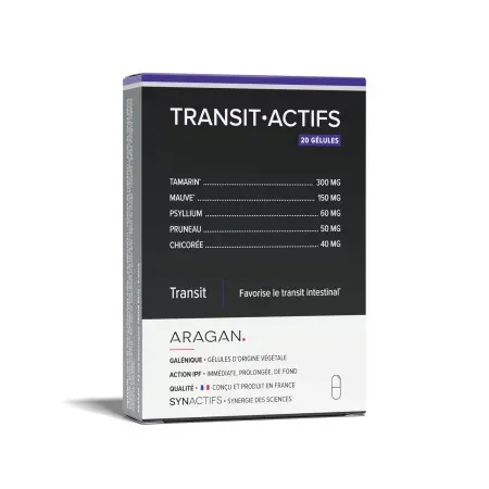 SynActifs TransitActifs 20 gélules - Univers Pharmacie