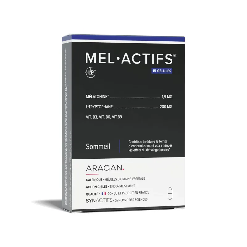 SynActifs MelActifs 15 gélules - Univers Pharmacie