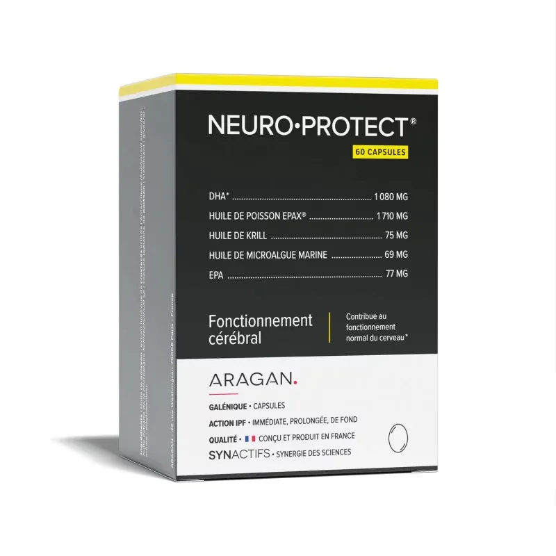 SynActifs NeuroProtect 60 capsules - Univers Pharmacie