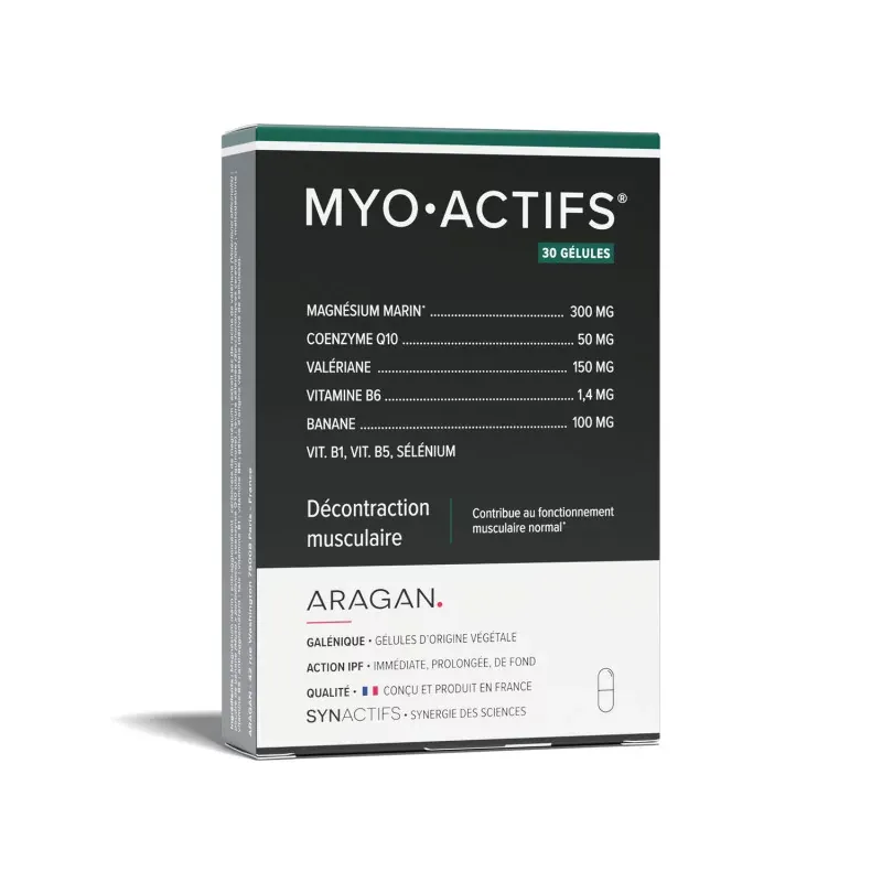 SynActifs MyoActifs 30 gélules - Univers Pharmacie