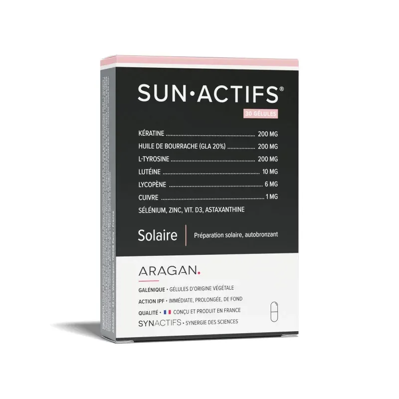 SynActifs SunActifs 30 gélules - Univers Pharmacie