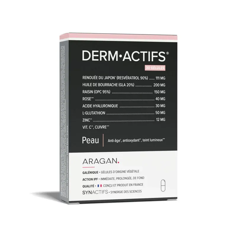 SynActifs DermActifs 30 gélules - Univers Pharmacie SynActifs DermActifs 30 gélules - Univers Pharmacie