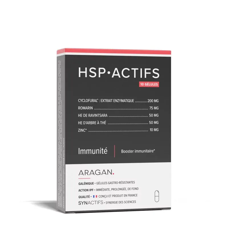 SynActifs HSP Actifs Immunité 10 gélules - Univers Pharmacie