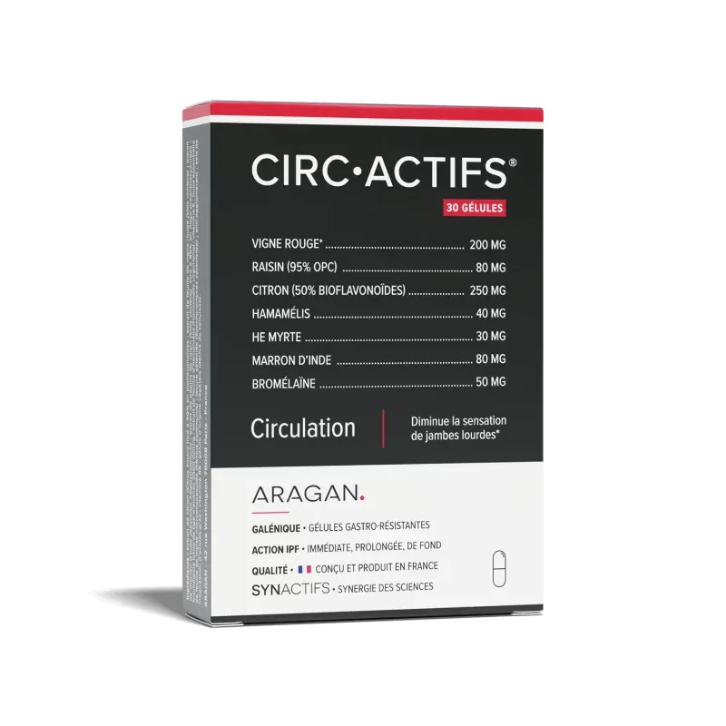 SynActifs CircActifs 30 gélules - Univers Pharmacie