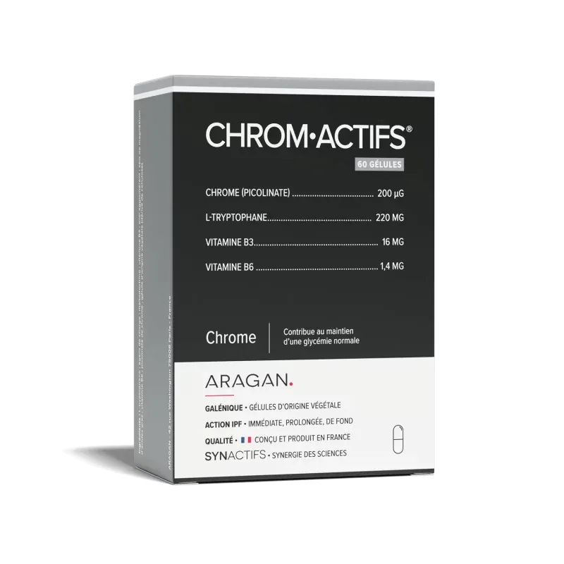 SynActifs ChromActifs 60 gélules - Univers Pharmacie