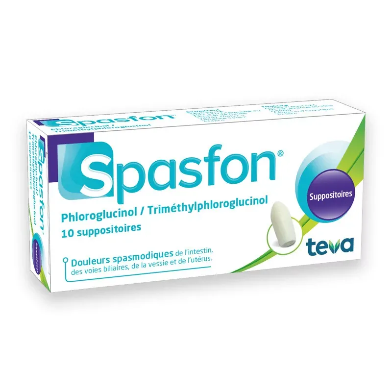 Spasfon 10 suppositoires - Univers Pharmacie