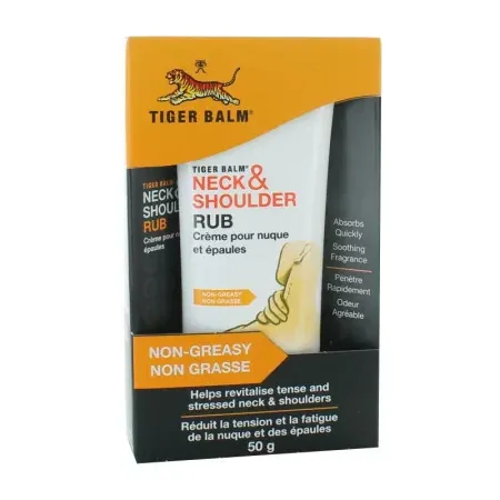 Baume du Tigre Crème pour Nuque et Épaules 50g - Univers Pharmacie