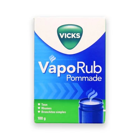 Vicks Vaporub Pommade 100g boite - Univers Pharmacie