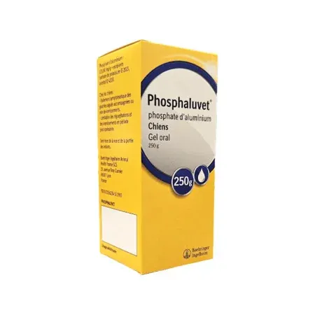 Phosphaluvet Gel Oral pour Chiens 250g - Univers Pharmacie