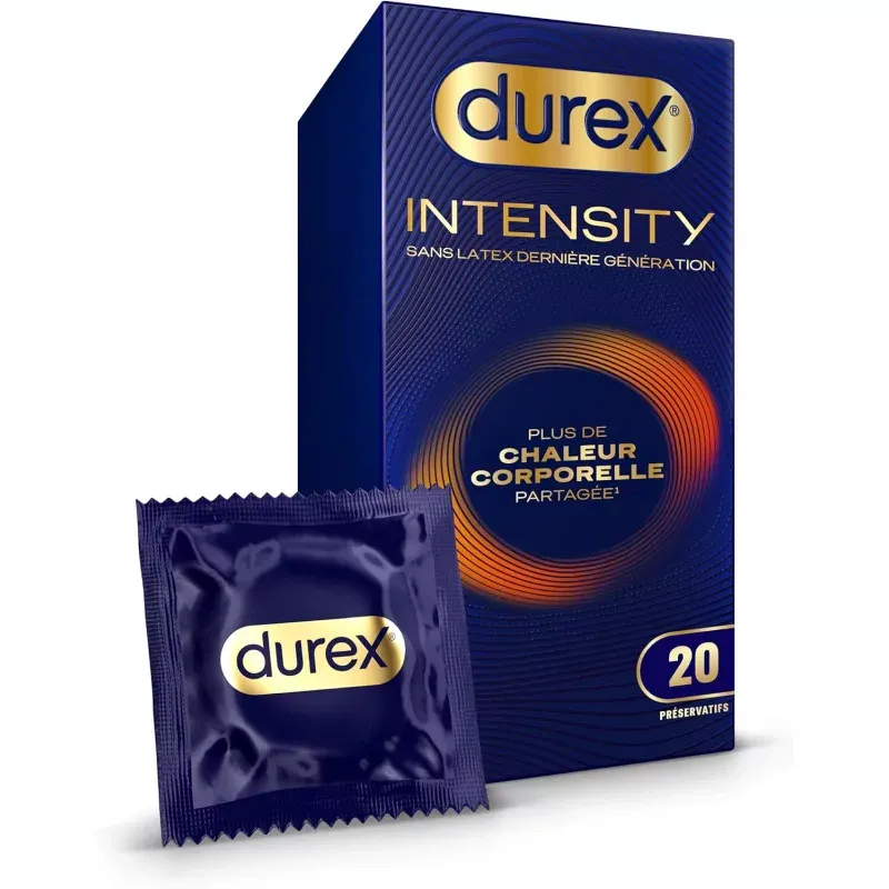 Durex Intensity sans latex 20 préservatifs - Univers Pharmacie