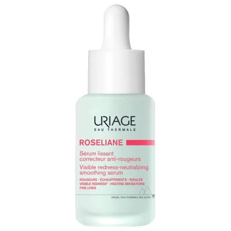 Uriage Roseliane Sérum Lissant Correcteur Anti-rougeurs 30ml - Univers Pharmacie