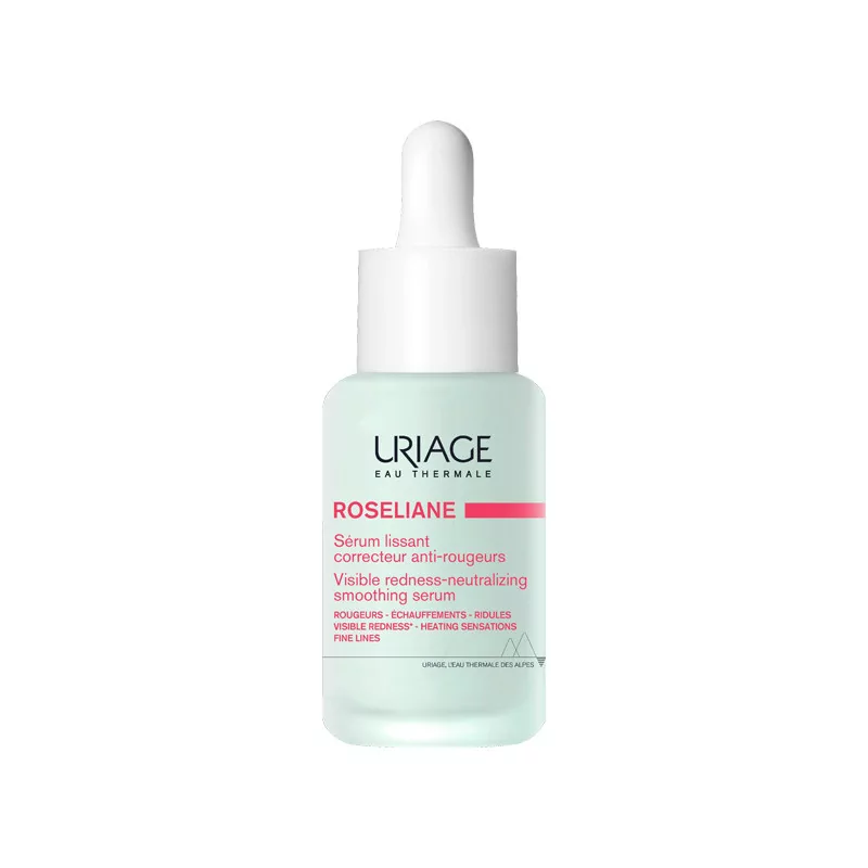 Uriage Roseliane Sérum Lissant Correcteur Anti-rougeurs 30ml - Univers Pharmacie