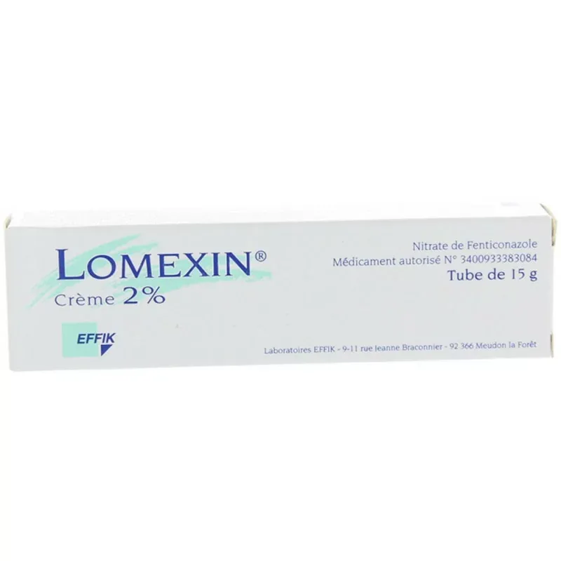 Lomexin crème 2% tube 15g Lomexin crème 2% tube 15g