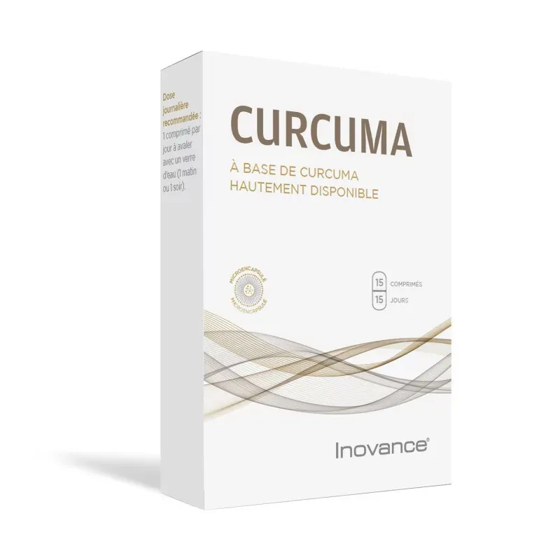 Inovance Curcuma 15 comprimés - Univers Pharmacie
