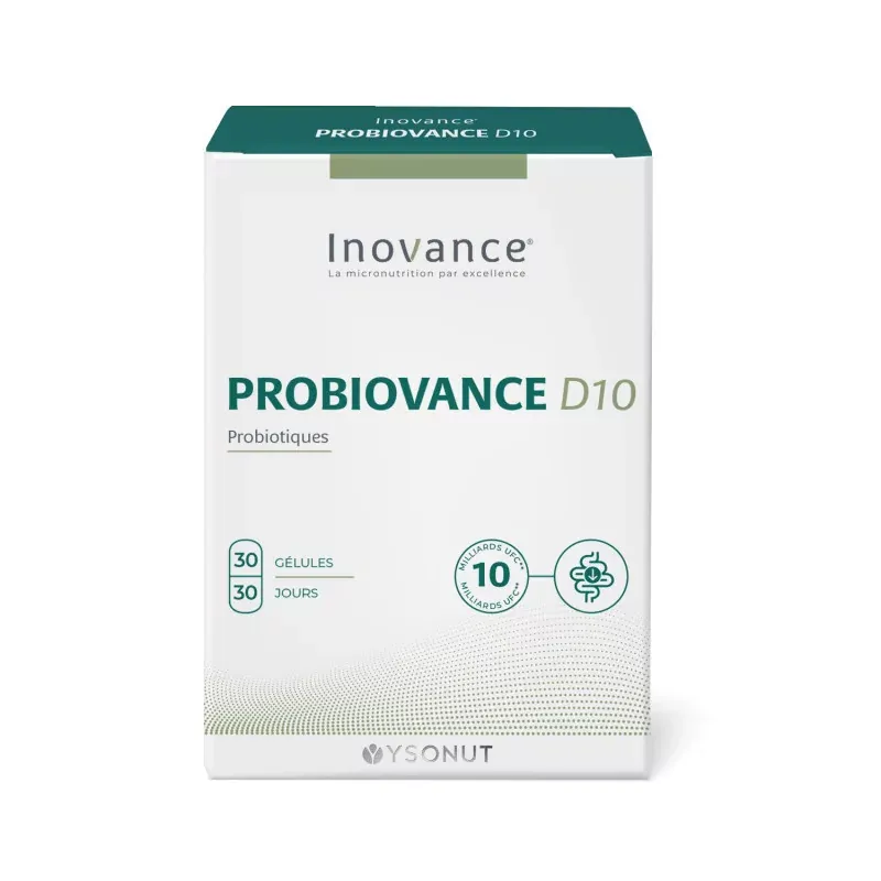 Inovance Probiovance D10 30 gélules - Univers Pharmacie
