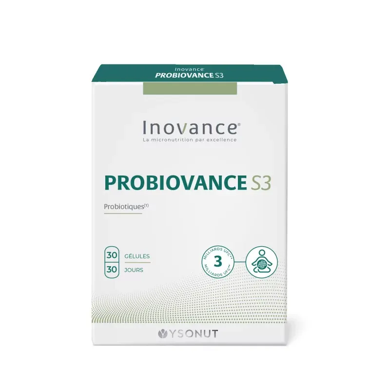 Inovance Probiovance S3 30 gélules - Univers Pharmacie