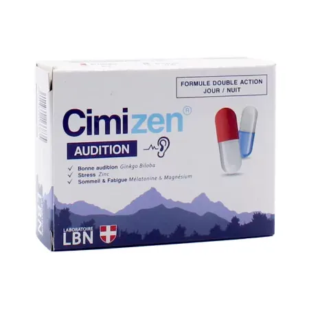 Cimizen Audition Jour et Nuit 60 gélules - Univers Pharmacie