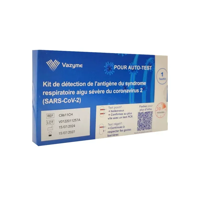 Vazyme Autotest Covid Kit de Détection SARS-COV-2 - Univers Pharmacie