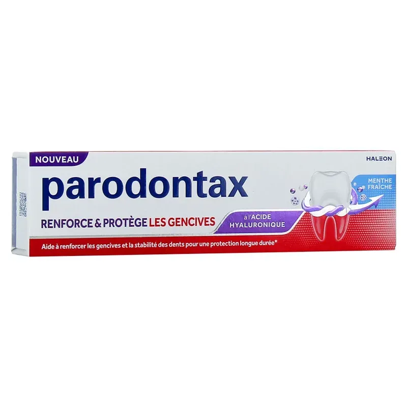 Parodontax Dentifrice à l'Acide Hyaluronique 75ml - Univers Pharmacie