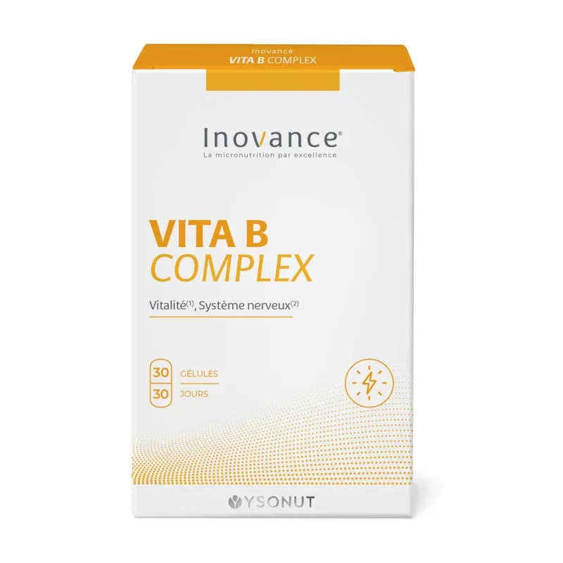 Inovance Vita B Complex 30 gélules - Univers Pharmacie